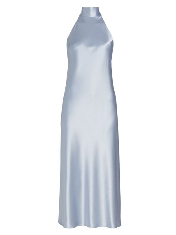 【送料無料】 ガルバン レディース ワンピース トップス Bridal Sienna Satin Midi-Dress ice blue