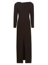 【送料無料】 ザ ロウ レディース ワンピース トップス Reysha Wool-Blend Maxi Dress hickory