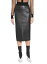 ̵ 饤 ǥ 奢ѥ ܥȥॹ Leather Pencil Skirt black