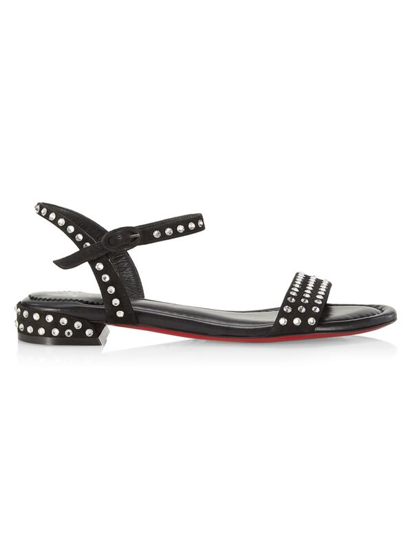 クリスチャンルブタン 【送料無料】 クリスチャン・ルブタン レディース ヒール シューズ Sweet Jane Strass Sandals black