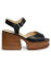 ̵ ֥ꥨ ϡ ǥ ҡ 塼 Zuri 90MM Leather Platform Sandals black