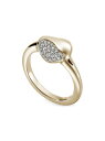 【送料無料】 ジョン・ハーディー レディース リング アクセサリー Pebble 14K Yellow Gold & 0.22 TCW Diamond Heart Ring gold