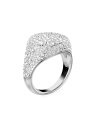 yz XtXL[ fB[X O ANZT[ Meteora Crystal Snow Pave Cocktail Ring white gold