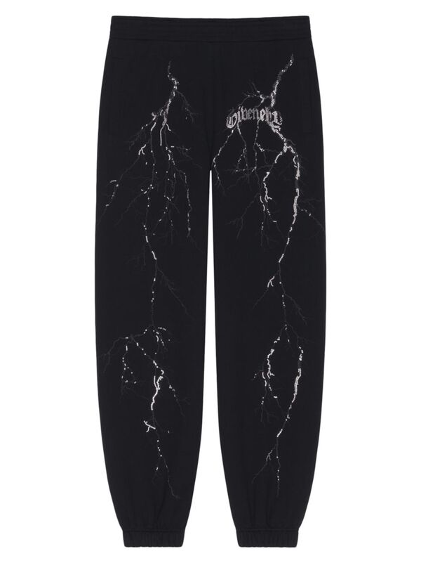 ̵ Х󥷡  奢ѥ ܥȥॹ Jogger Pants In Fleece With Reflective Artwork black