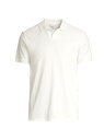 【送料無料】 クラブ モナコ メンズ ポロシャツ トップス Johnny Collar Polo Shirt white