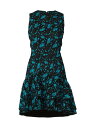  ショシャーナ レディース ワンピース トップス Lucie Lace Ruffled Minidress teal jet