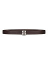 ジバンシー ベルト（メンズ） 【送料無料】 ジバンシー メンズ ベルト アクセサリー 4G Reversible Belt In 4G Classic Leather dark brown