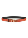 【送料無料】 フェラガモ レディース ベルト アクセサリー Reversible Gancini Leather Belt terracotta