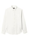 【送料無料】 クラブ モナコ メンズ シャツ トップス Pinwale Corduroy Shirt cream