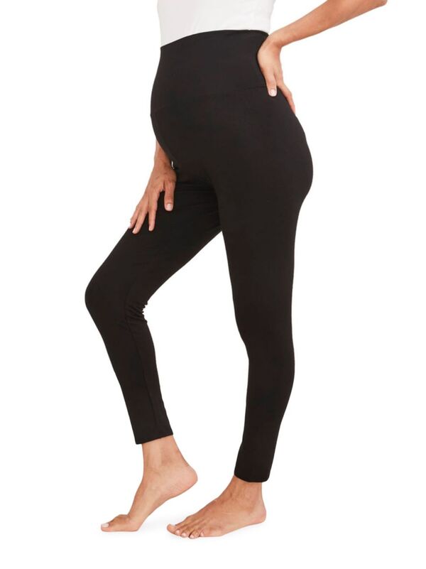 楽天ReVida 楽天市場店【送料無料】 ハッチ レディース レギンス ボトムス The Ultimate Maternity Over the Bump Leggings black