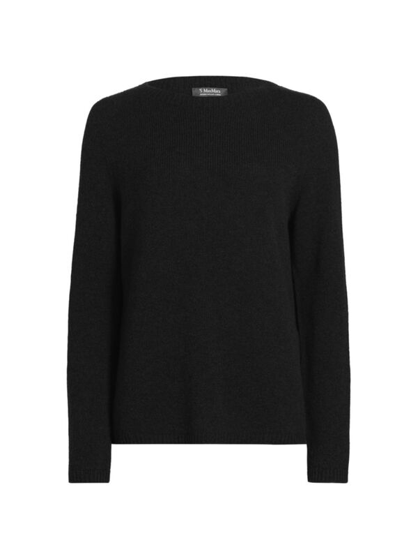 【送料無料】 マックスマーラ レディース ニット・セーター アウター Georg Wool-Blend Tunic Sweater black