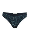 yz EEW\ fB[X {gX̂  Dani Printed Low-Waist Bikini Bottom aquamarine