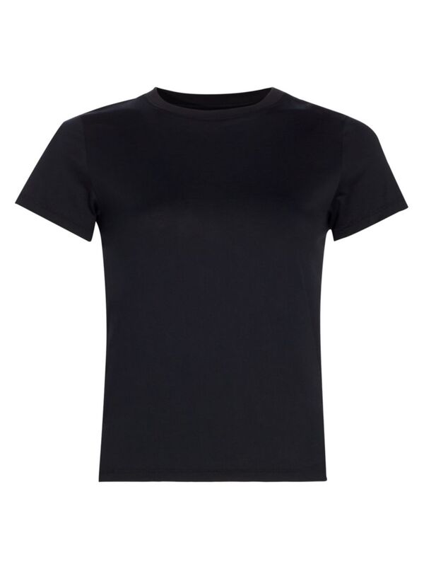 yz t[ fB[X TVc gbvX Cotton Crop Baby T-Shirt black