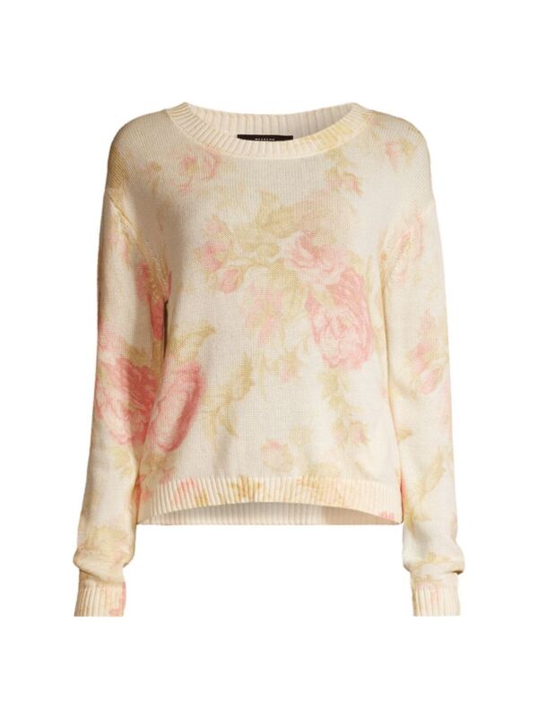 マックスマーラ 【送料無料】 ウィークエンド マックスマーラ レディース ニット・セーター アウター Narsette Floral Cotton Sweater beige flower