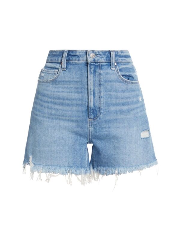 【送料無料】 ペイジ レディース ハーフパンツ・ショーツ ボトムス Dani Raw-Hem Shorts merci destructed