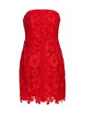 ミリ― 【送料無料】 ミリー レディース ワンピース トップス Lace Strapless Minidress red