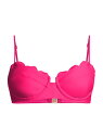  レイミー ブルック レディース トップのみ 水着 Leyla Scalloped Underwire Bikini Top perfect pink