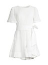 ミリ― 【送料無料】 ミリー レディース ワンピース トップス Lumi Pleated Minidress white