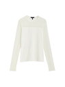 【送料無料】 ラグアンドボーン レディース シャツ トップス Luca Semi-Sheer Top white