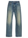 yz A[T[eB[ fB[X fjpc W[Y {gX Distressed Straight-Leg Boyfriend Jeans clinton blue