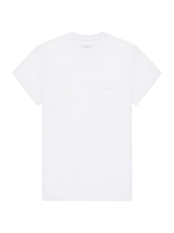 yz WoV[ fB[X TVc gbvX Slim Fit T-Shirt in Cotton white