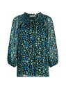 【送料無料】 エリータハリ レディース シャツ ブラウス トップス The Miriam Floral Blouse forget me not print