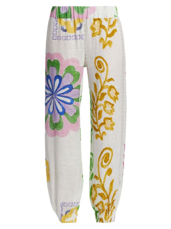  シルヴィア チェラッシ レディース カジュアルパンツ ボトムス Bela Printed Linen Pants multicolor floral print