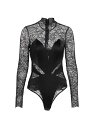 【送料無料】 ラジャンス レディース シャツ トップス Spritz Lace Bodysuit black