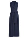 yz ubNn fB[X WvX[c gbvX Danica Sleeveless Wide-Leg Jumpsuit pacific blue