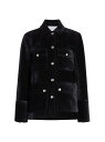 【送料無料】 プロエンザ スクーラー レディース ジャケット・ブルゾン アウター Stella Chenille Cargo Jacket black