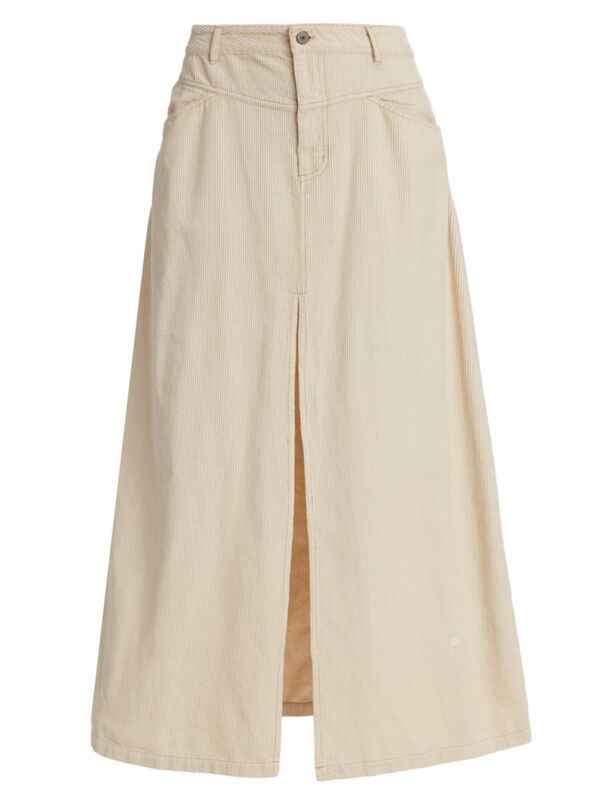  フリーピープル レディース スカート ボトムス Come As You Are Corduroy Maxi Skirt beechwood