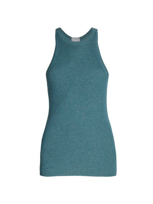 【送料無料】 イザベル マラン レディース タンクトップ トップス Merry Ribbed Knit Tank emeraude