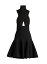 ̵ 饤 ǥ ԡ ȥåץ Circular Cut-Out Mini-Dress black