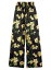 【送料無料】 バレンシアガ レディース ナイトウェア アンダーウェア Floral Pajama Pants black