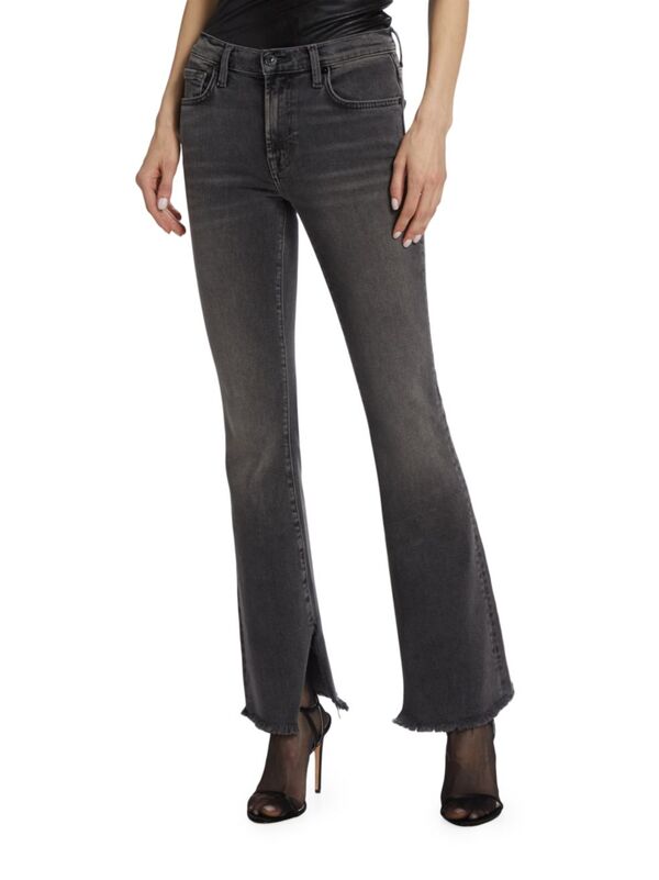 【送料無料】 セブンフォーオールマンカインド レディース デニムパンツ ジーンズ ボトムス Tailoreless Mid-Rise Bootcut Jeans courage 3
