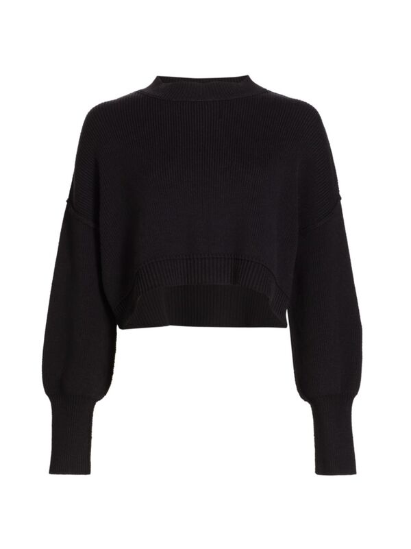 フリーピープル 【送料無料】 フリーピープル レディース ニット・セーター アウター Easy Street Cropped Sweater black