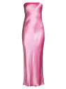 【送料無料】 ベックアンドブリッジ レディース ワンピース トップス Moondance Satin Strapless Dress candy pink