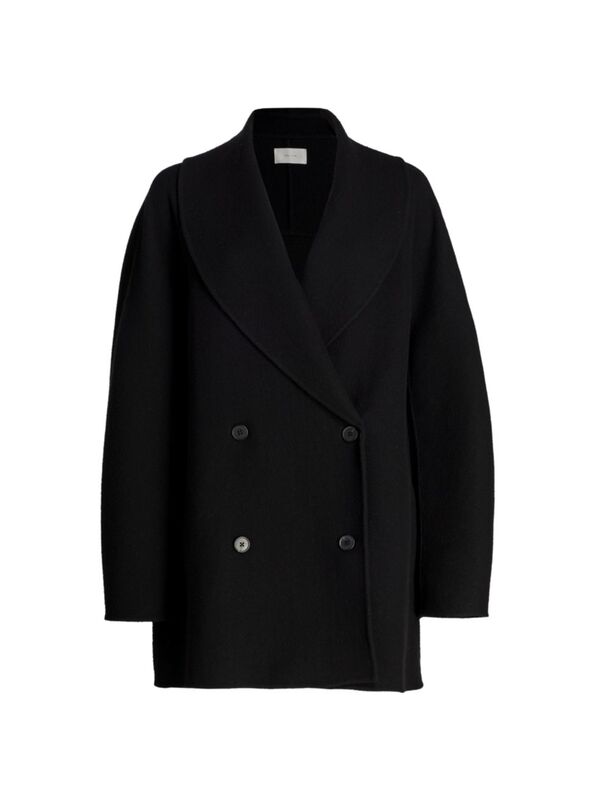 【送料無料】 ザ ロウ レディース ジャケット・ブルゾン アウター Polli Virgin Wool Jacket black