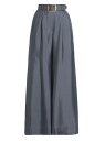 【送料無料】 ジマーマン レディース カジュアルパンツ ボトムス Lyrical Pleated Wide-Leg Silk Pants paradise navy