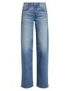 yz _ fB[X fjpc W[Y {gX Stretch Mid-Rise Wide-Leg Jeans west coast fade