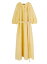 ̵ ԥ ǥ ԡ ȥåץ Medea Needle Linen Midi-Dress pineapple sorbet