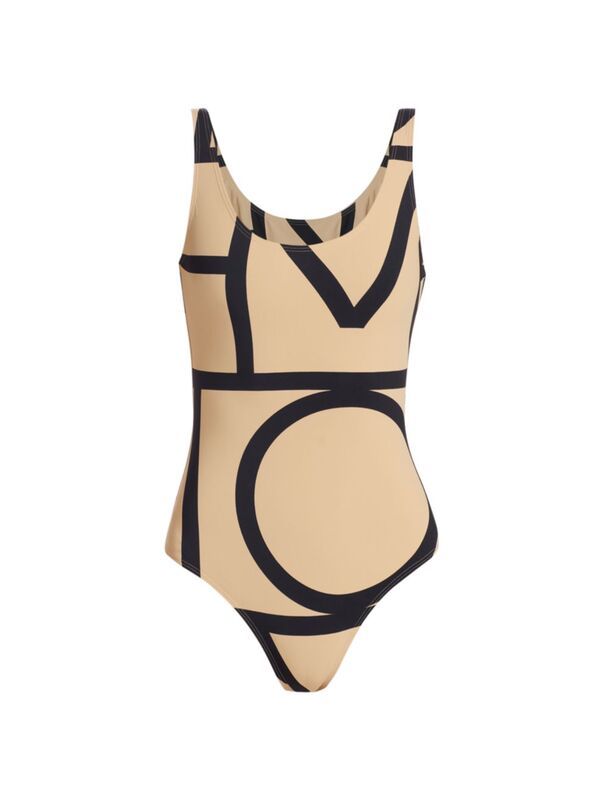 【送料無料】 トーテム レディース 上下セット 水着 Monogram One-Piece Swimsuit tofu black monogram