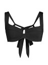 yz GXy[X fB[X gbv̂  Sensual Solids Camellia Bikini Top black