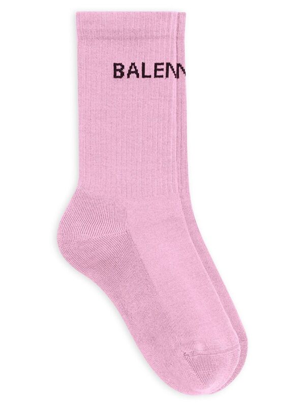 【送料無料】 バレンシアガ レディース 靴下 アンダーウェア Balenciaga Tennis Socks rose black