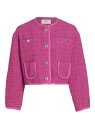 yz obV fB[X WPbgEu] AE^[ Brittany Tweed Crop Jacket rose