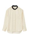 【送料無料】 サンドロ レディース シャツ トップス Polka Dot Shirt beige black