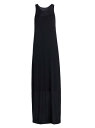 yz U E fB[X s[X gbvX Farissa Cotton-Cashmere Maxi Dress dark grey melange