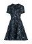 ̵   ǥ ԡ ȥåץ Metallic Marine Jacquard Minidress navy multi