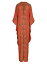 ̵ 祢ʥåƥ ǥ ԡ ȥåץ Mystical Gaucho Silk Maxi Caftan terracota