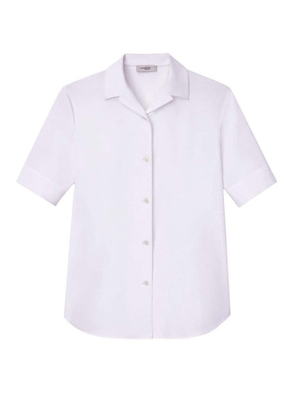  ラファイエットワンフォーエイト レディース シャツ トップス Slim Cotton-Blend Shirt white